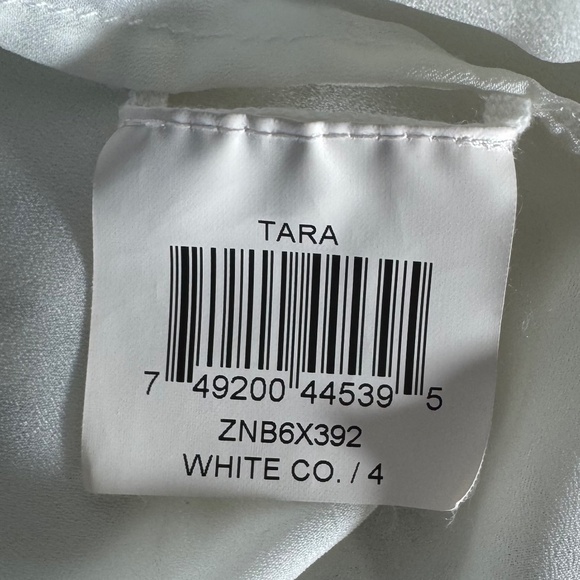 BCBG Max Azria Tara Printed Color Block Print Black/White/Green Dress Sz 4 - Picture 6 of 9